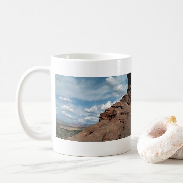 Utah-Wüste-Foto Tasse (Mit Donut)