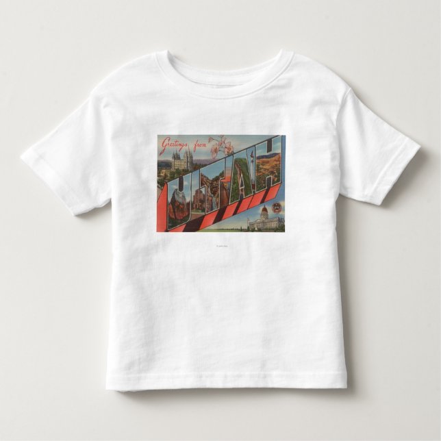 UtahLarge Letter ScenesUtah Kleinkind T-shirt (Vorderseite)