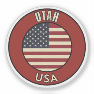 Utahs Mighty 5 - Geschenk für Nationalparks Aufkleber