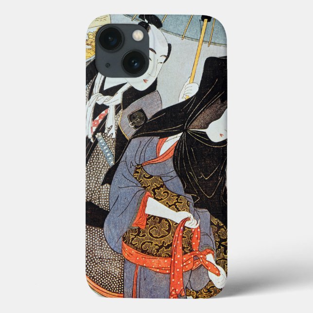 Utamaro: Liebhaber, 1797 Case-Mate iPhone Hülle (Rückseite)