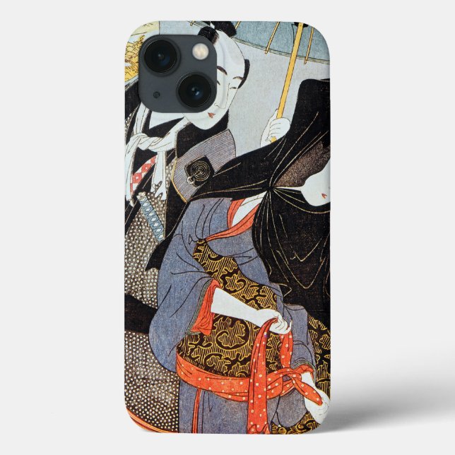 Utamaro: Liebhaber, 1797 Case-Mate iPhone Hülle (Rückseite)