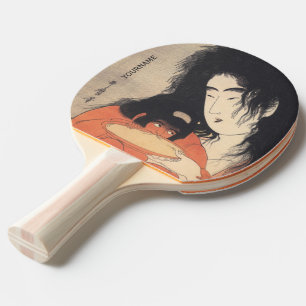 Utamaro's Japanisch Art Custom Tischtennis Paddel Schläger