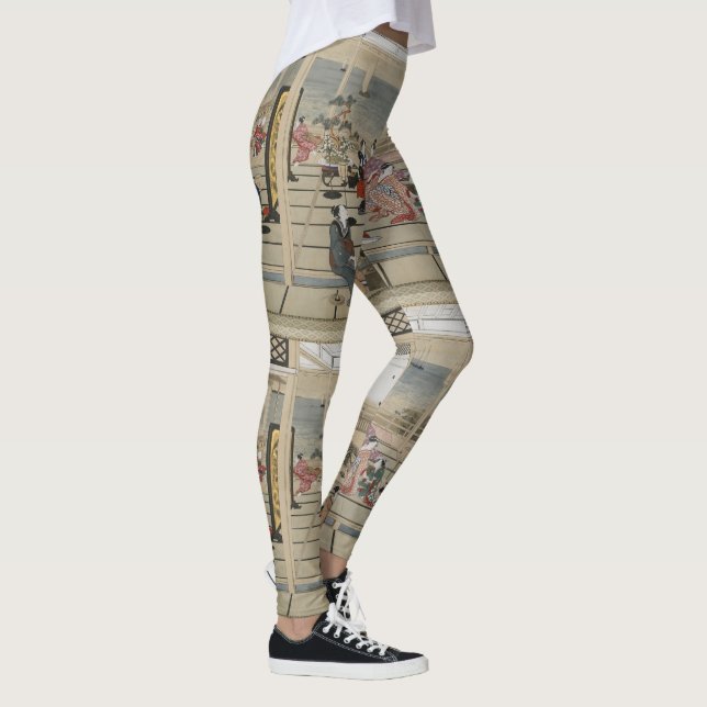 Utamaros japanische Leggings (Rechts)
