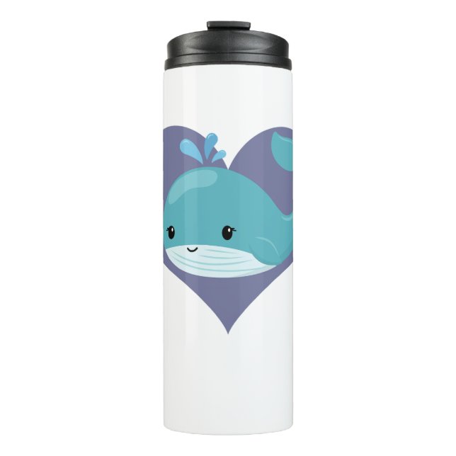 ute Whale Thermosbecher (Vorderseite)