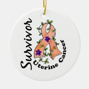 Uteriner Krebs-Überlebender 15 Keramikornament