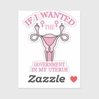 Uterus Aufkleber