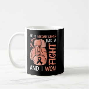 Uterus Cancer Awareness Boxing Gloves Kaffeetasse