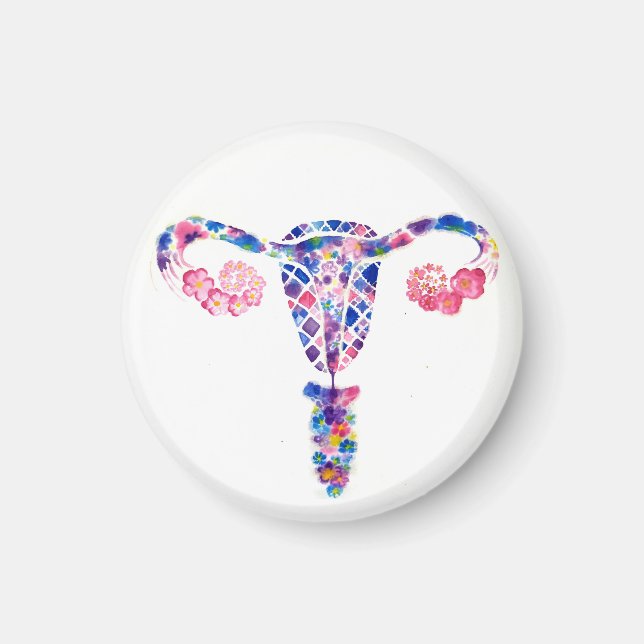 Uterus Magnet (Vorne)