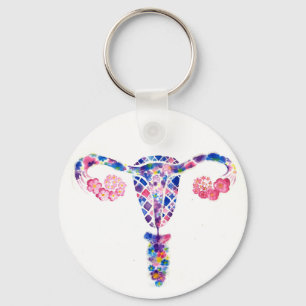 Uterus Schlüsselanhänger