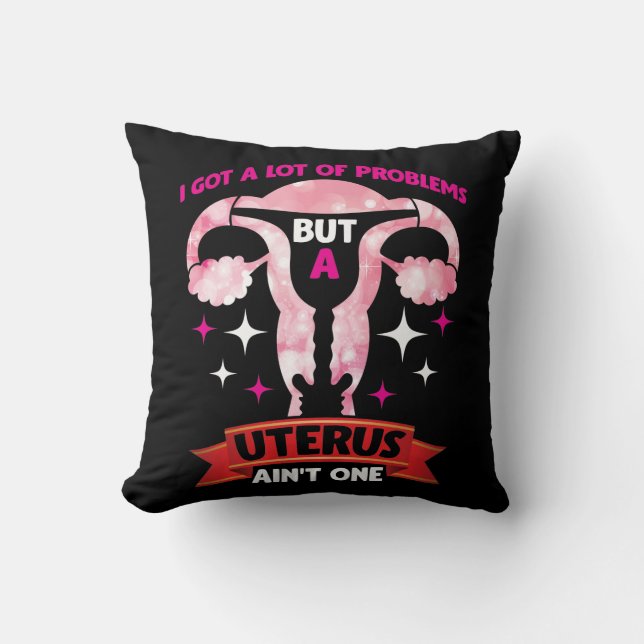 Uterusentfernung Hysterektomie Operation Überleben Kissen (Vorderseite)