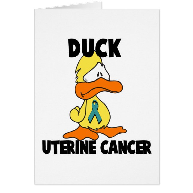 Uteruskrebs bei Enten (Vorne)