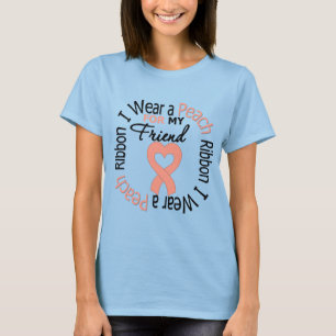 Uteruskrebs, den ich für meinen Freund trage, T-Shirt