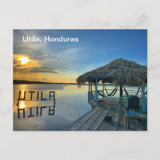 Utila, Honduras Postcard Postkarte