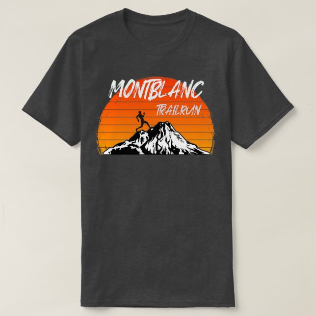 Utmb trailrun montblanc T-Shirt (Design vorne)