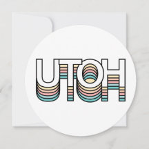 UTOH Pastel Retro Ästhetik Moderne Mood Typografie