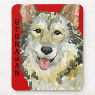 Utonagan-Farbblock Mousepad