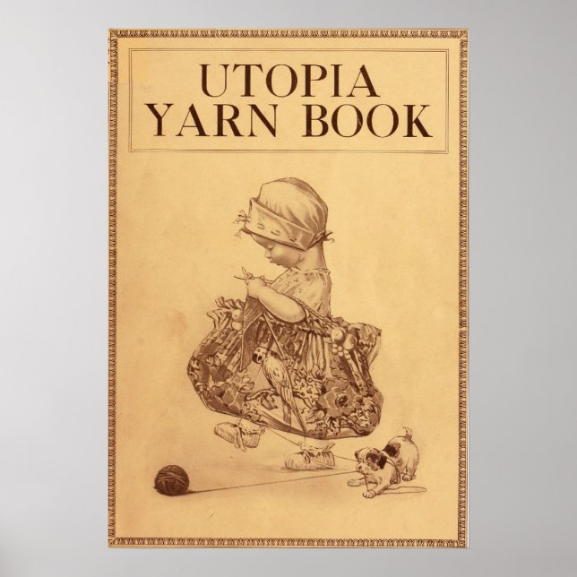 Utopia Yarn Book Poster (Vorne)