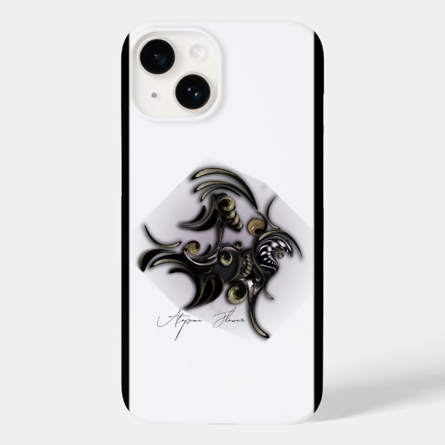 "Utopische Blume", Apple iPhone 14 Fall Case-Mate iPhone Hülle (Rückseite)