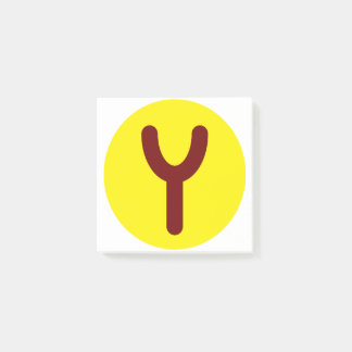 Utopische Post-Itanmerkungen Post-it Klebezettel