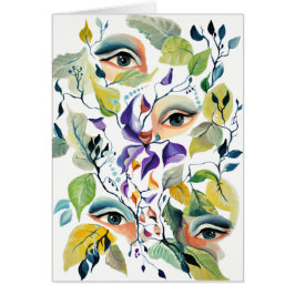 Utopisches Avantgarde-Surreal-Eyes-Design