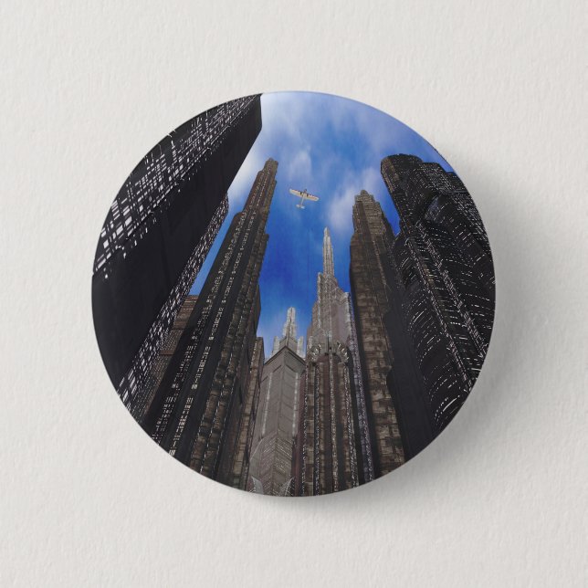Utopolis Button (Vorderseite)