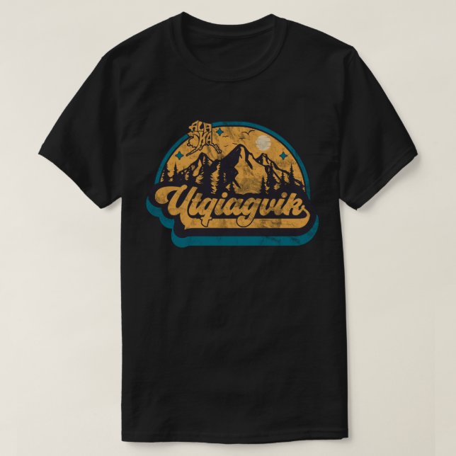 Utqiagvik, Alaska T-Shirt (Design vorne)