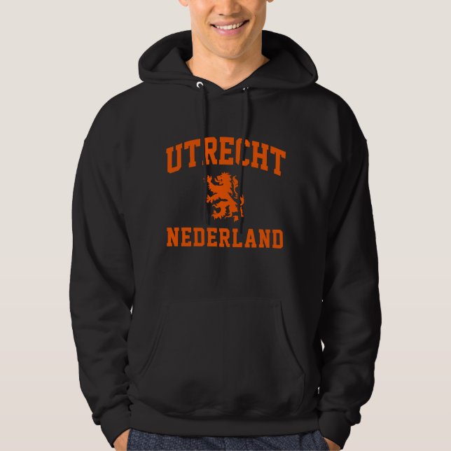 Utrecht Nederland Hoodie (Vorderseite)
