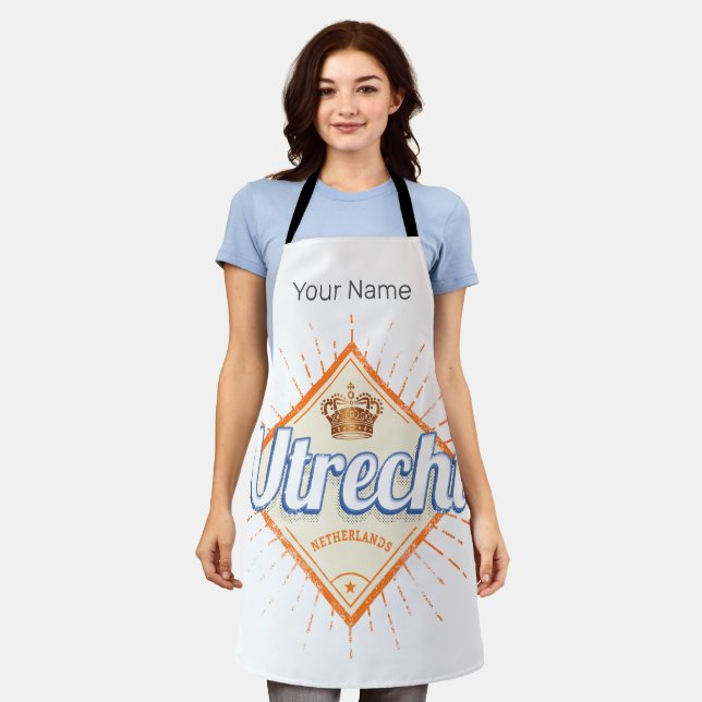 Utrecht Niederlande Stadt Niederländisch Vintag So Schürze (Getragen)