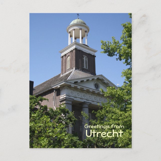 Utrecht Postkarte (Vorderseite)