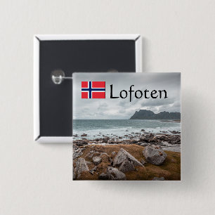 Uttakleiv Lofoten Button