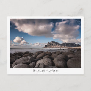 Uttakleiv Lofoten-Inseln Postkarte