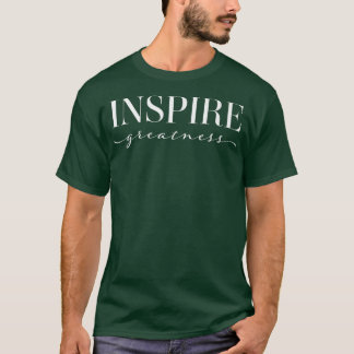 Utter Glaube Inspiriere Grossheit Positive Motivat T-Shirt