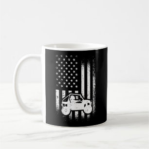 Utv Driver American Flag Utv Sxs Side-by-Side Kaffeetasse