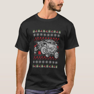 UTV Seite by Side Racer Weihnachten T-Shirt