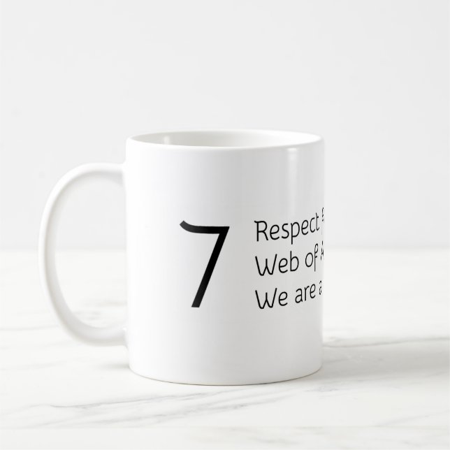 UU 7. Prinzip-Tasse Kaffeetasse (Links)