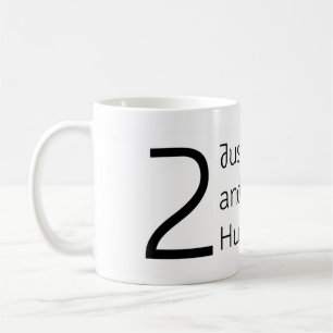 UU zweites Prinzip-Tasse Kaffeetasse