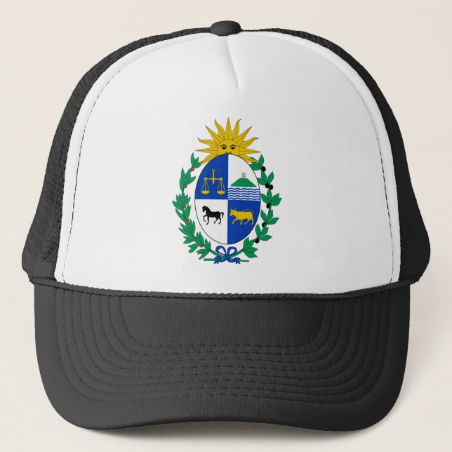 Uuguayemblem Truckerkappe (Vorderseite)