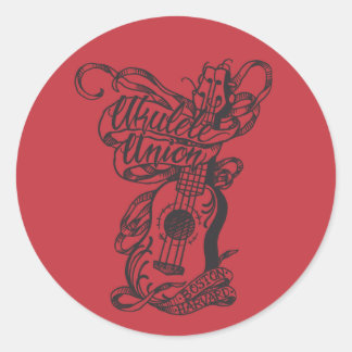 UUoB/H 3"-Aufkleber: Tattoo-Design Runder Aufkleber