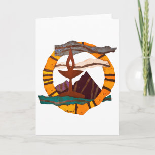UUSS chalice, Unitarian Universalist, UU, chalice, Karte