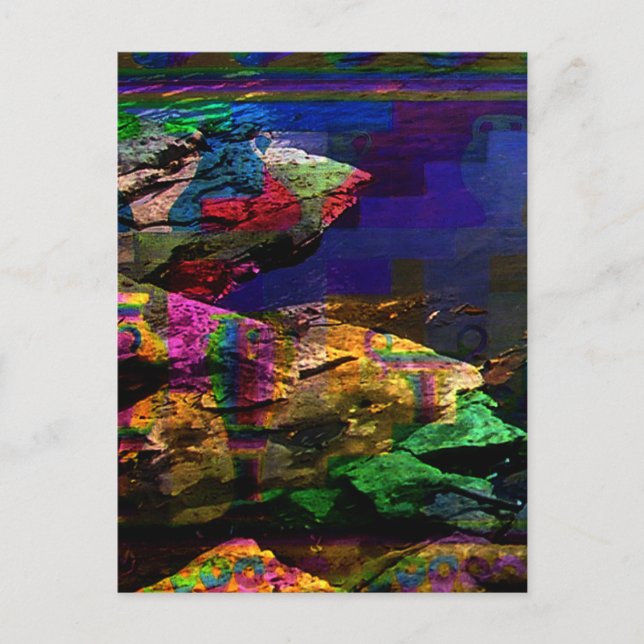 "UV Bronze Age" Art Postkarte (Vorderseite)