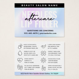 UV-Glanz-Holografische Nadeln Filler-Care-Karte