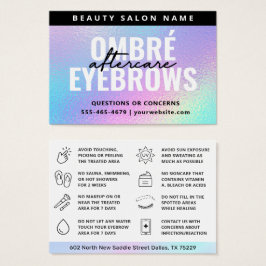 UV-Glanz Holographische Ombre Pulver Brows Afterca