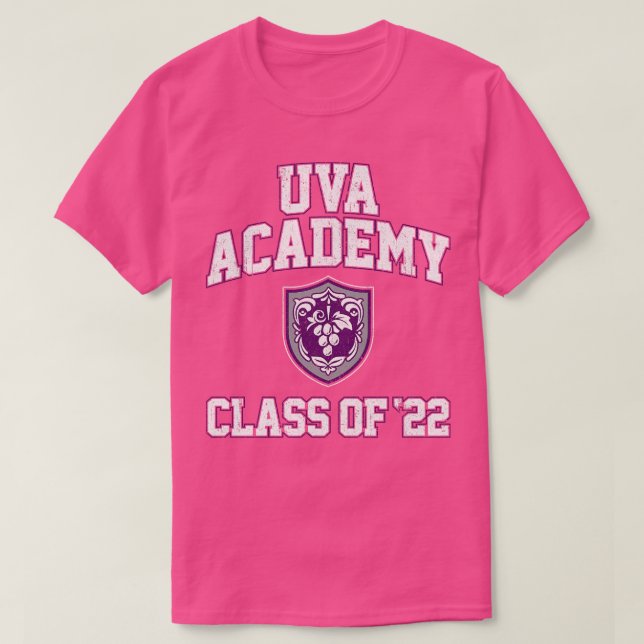Uva Academy Class of T-Shirt (Design vorne)