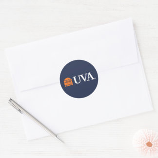 UVA RUNDER AUFKLEBER