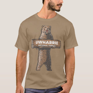 Uwharrile National Forest North Carolina NC Growli T-Shirt