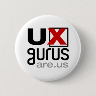 UX-Gurus sind wir! - Offizielles Button