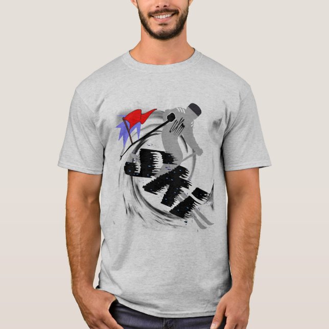 uXm Ski T-Shirt (Vorderseite)