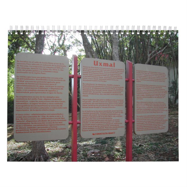 Uxmal Kalender (Titelbild)