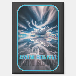 Uyuni Salt Flats Bolivia Magnet