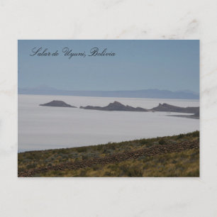 Uyuni-Salzinseln Postkarte